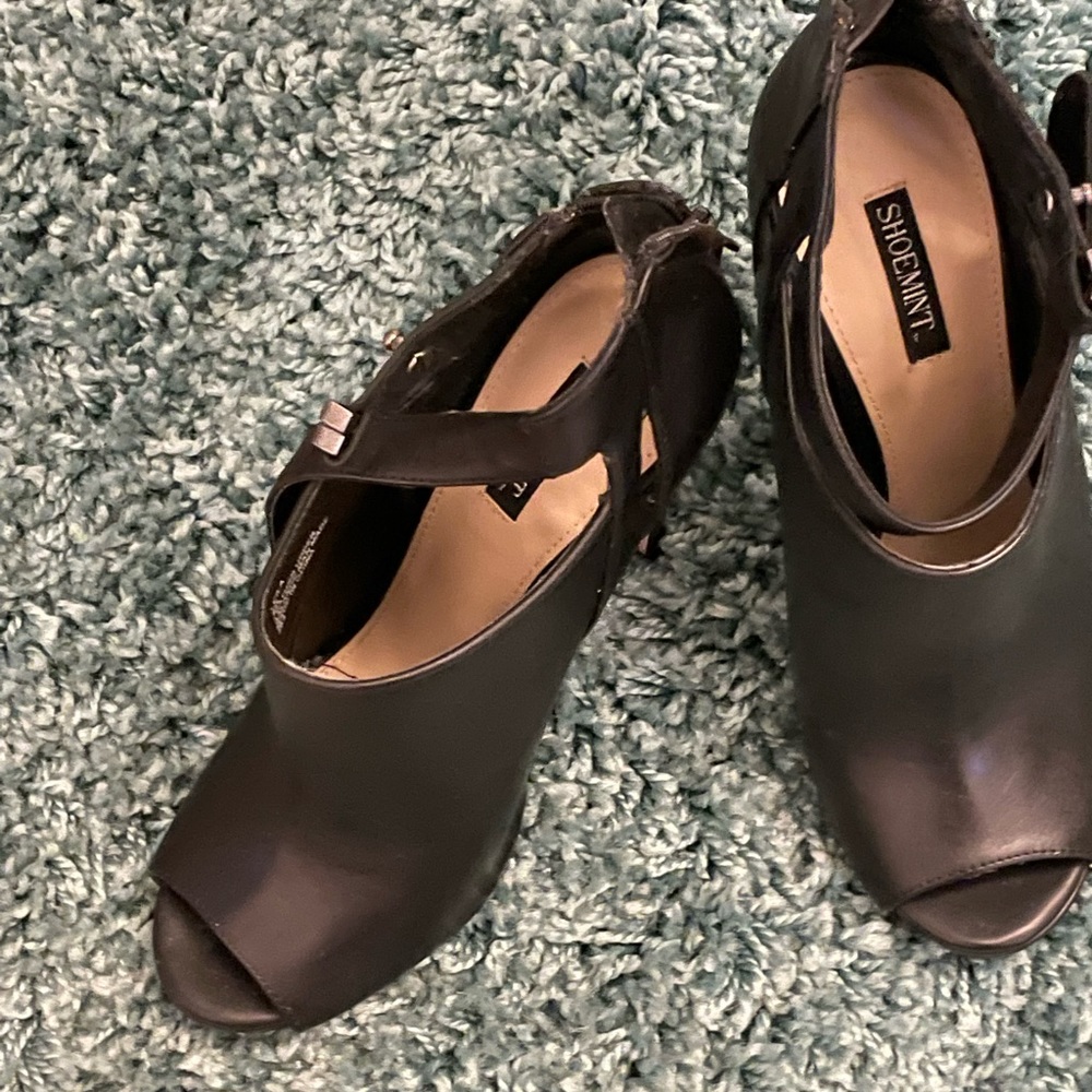 Shoemint Bootie open toe Stiletto